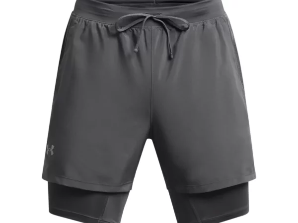 Short 2 en 1 Under Armour Launch 5"