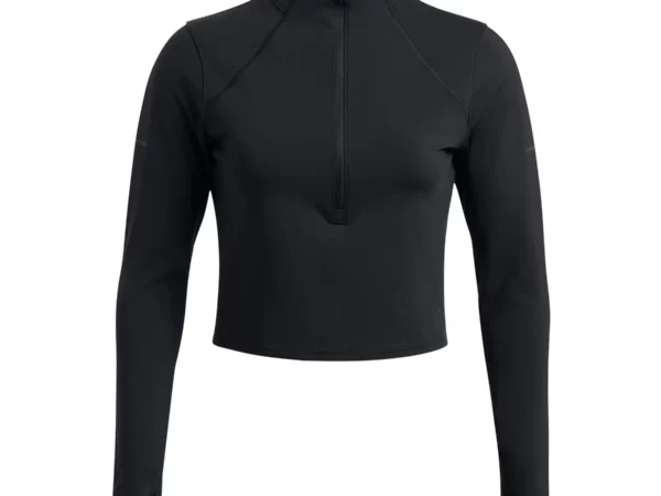 Sweatshirt 1/2 zip en maille femme Under Armour Launch Elite
