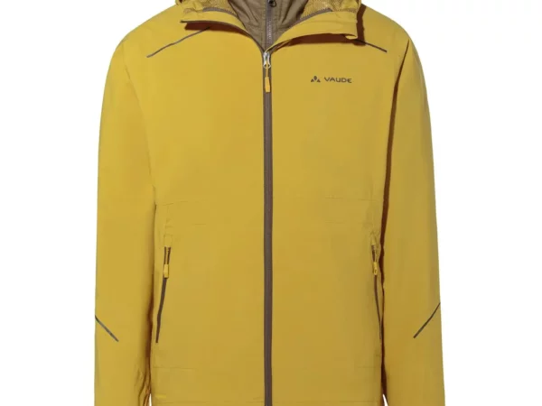 Veste imperméable à capuche zippé VAUDE Yaras
