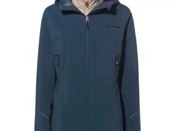 Veste imperméable à capuche zippé 3 e 1 femme VAUDE Yaras