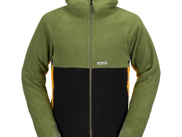 VOLCOM POLAR FLEECE HOODED FULL ZIP