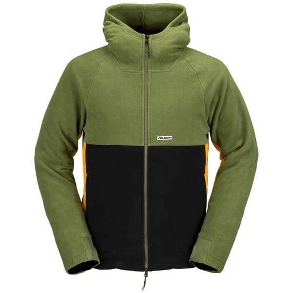 VOLCOM POLAR FLEECE HOODED FULL ZIP