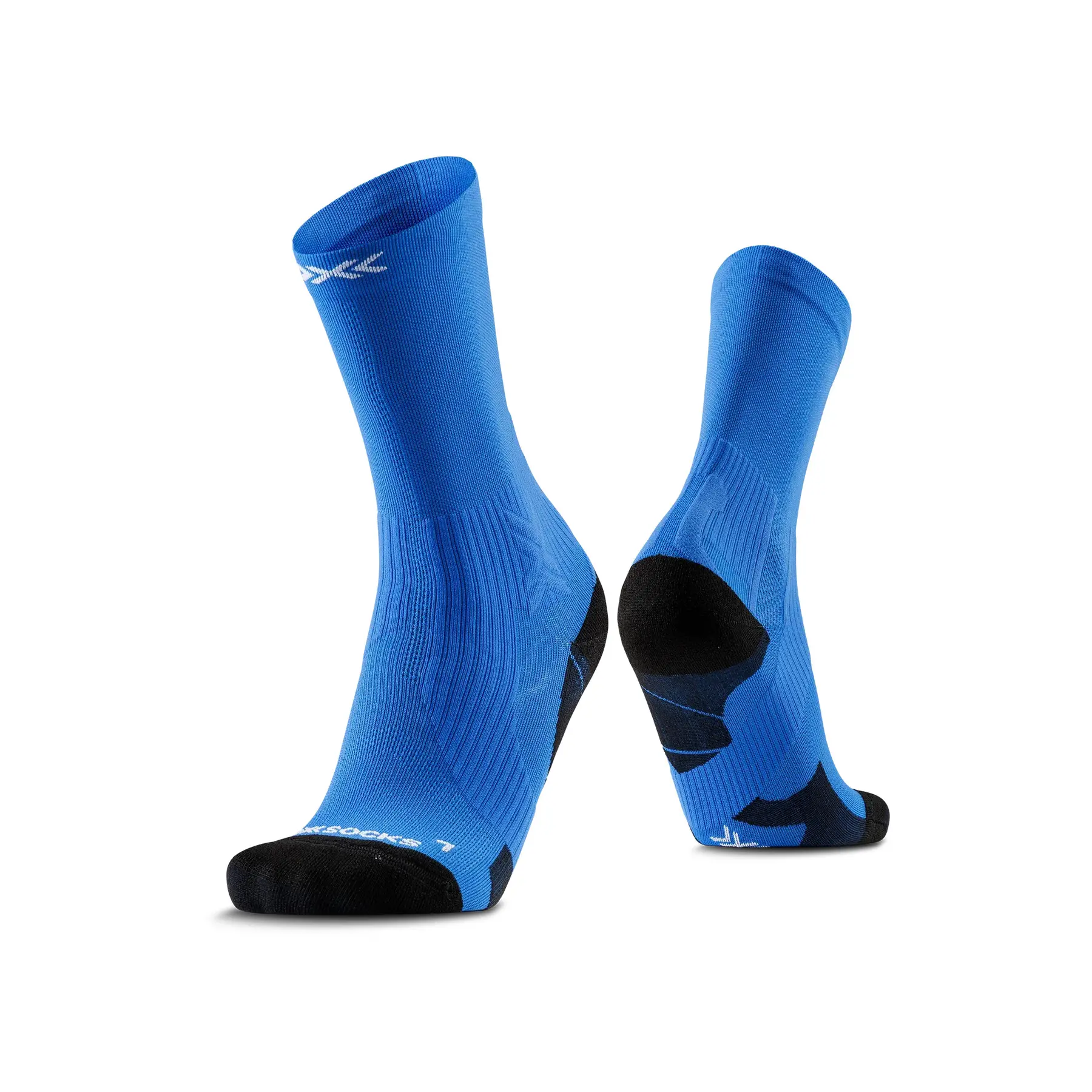 Chaussettes de running X-Socks Perform Crew Electric