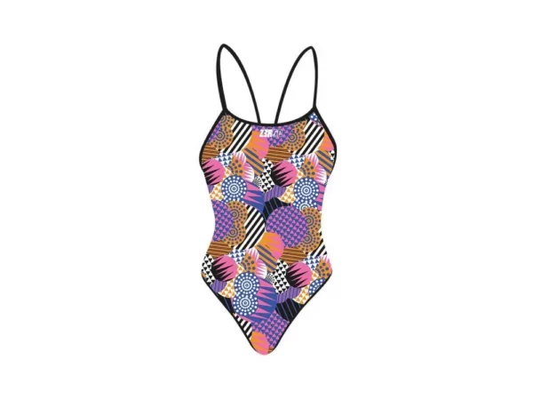 Maillot de bain 1 pièce fille Z3R0D Patchwork