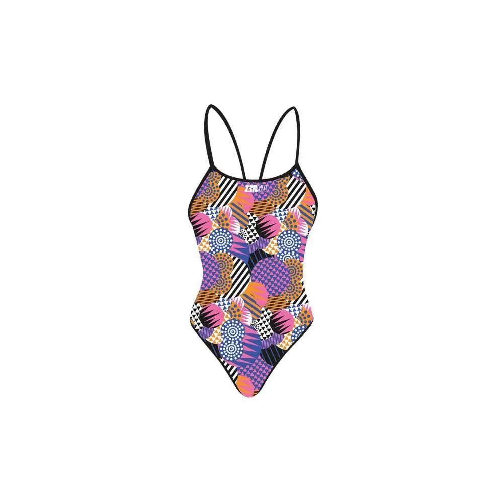 Maillot de bain 1 pièce fille Z3R0D Patchwork