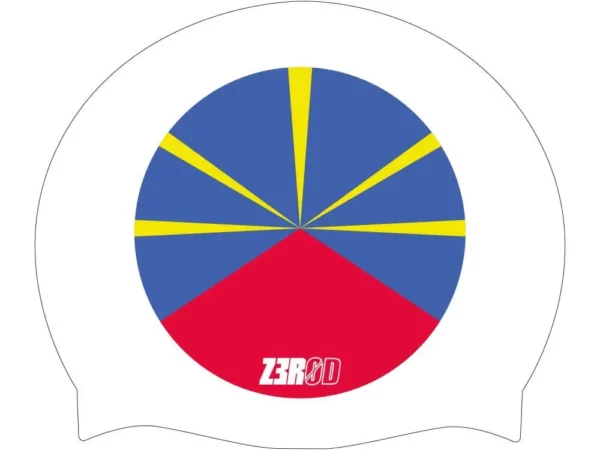 Bonnet de bain Z3R0D Blason La Reunion