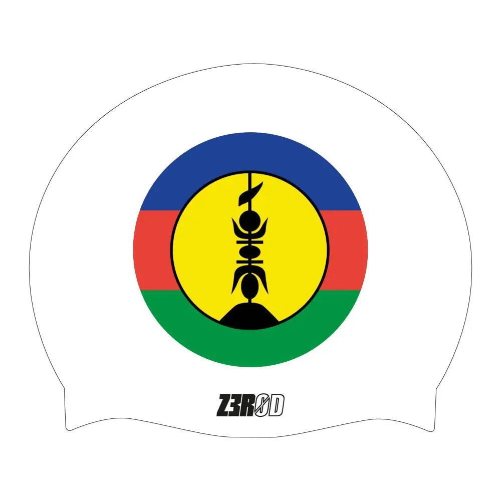 Bonnet de bain Z3R0D Blason N.Caledonie