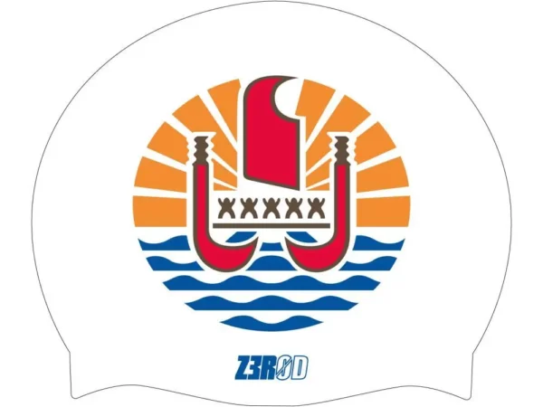 Bonnet de bain Z3R0D Blason Polynesie