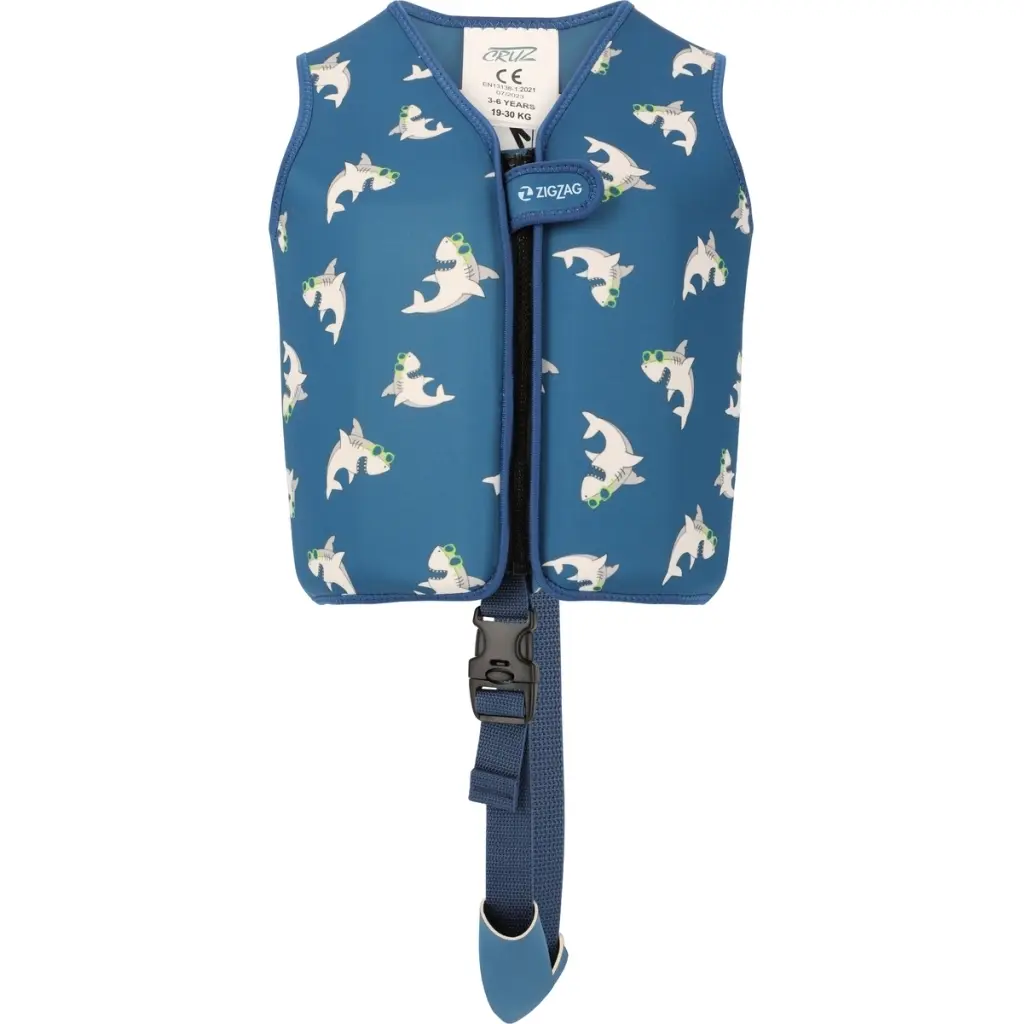 Gilet de natation enfant Zigzag lamai Neoprene