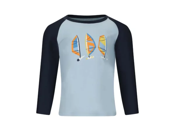 T-shirt de bain manches longues enfant Zigzag Lassu Uva