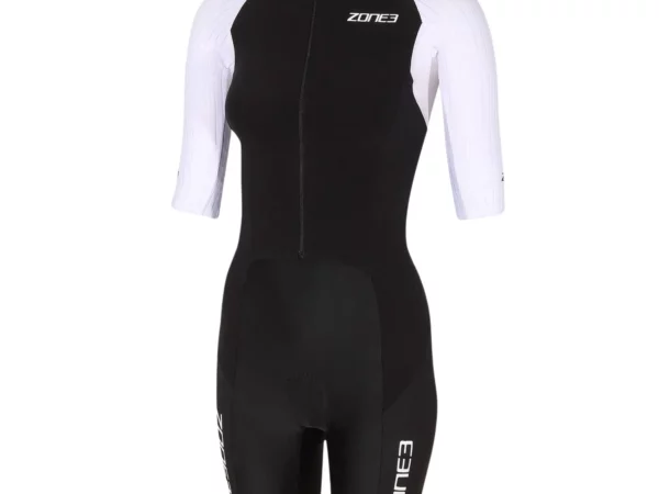Combinaison trifonction manches courtes long distance entièrement zippé femme Zone3 Lava
