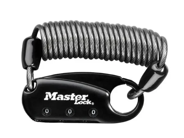 Antivol câble à combinaison pour Casque-Sac Master Lock