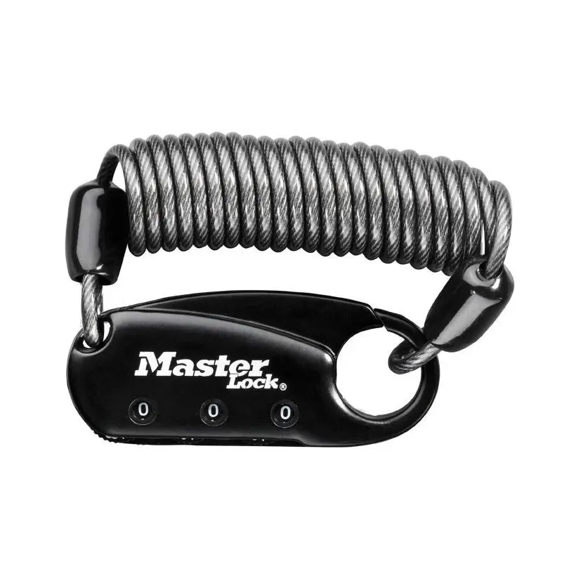 Antivol câble à combinaison pour Casque-Sac Master Lock