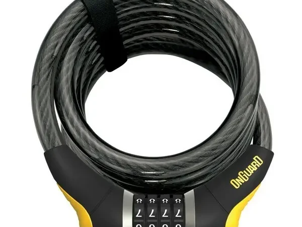 Antivol câble Onguard Combo Doberman Glo-180cmx12mm
