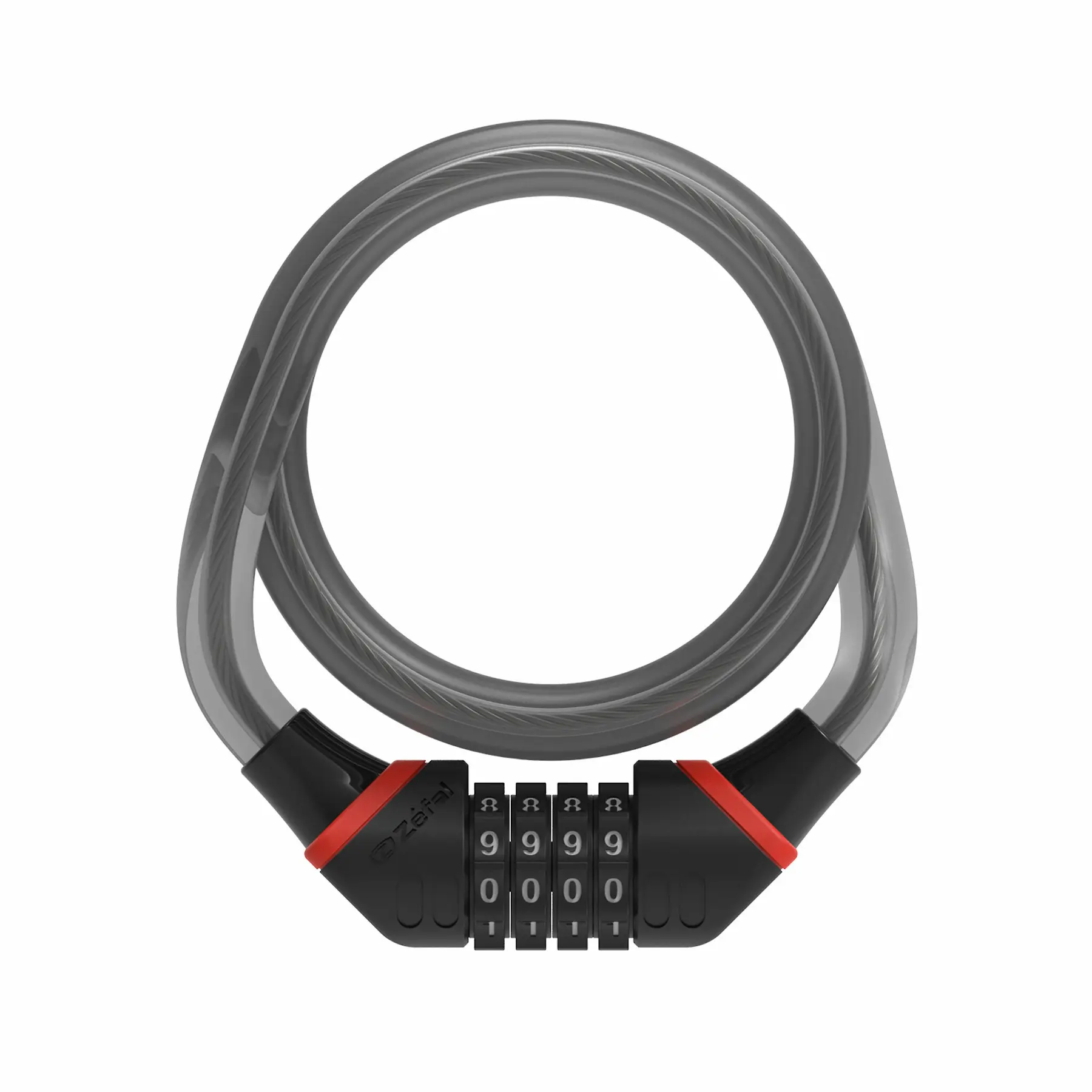 Antivol câble vélo spiral à combinason code haute sécurité Zefal K-Traz C9