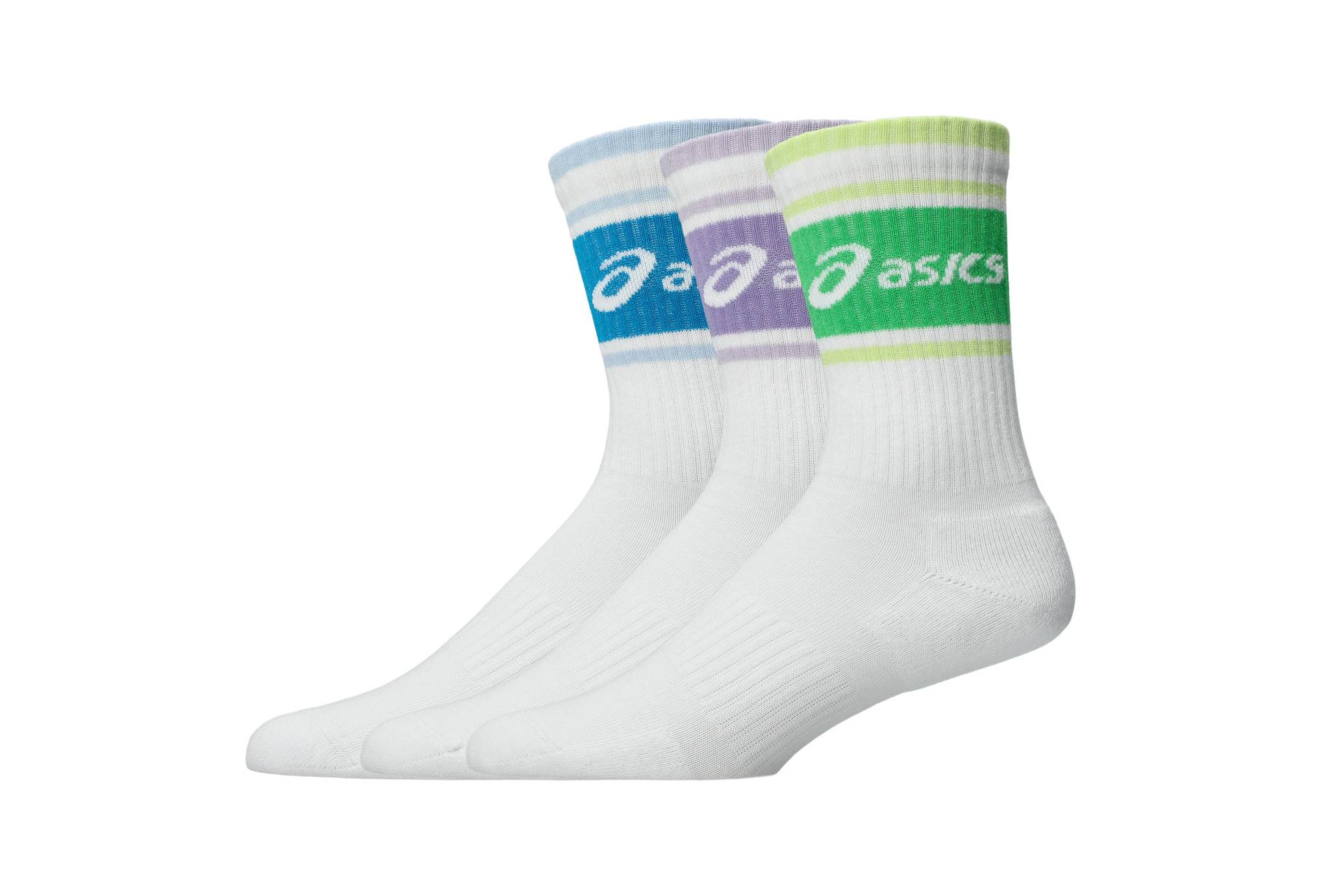 Asics 3 paires Logo Crew