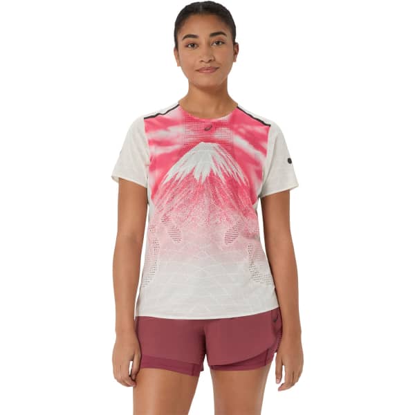 ASICS FUJITRAIL ELITE GRAPHIC SS TOP W