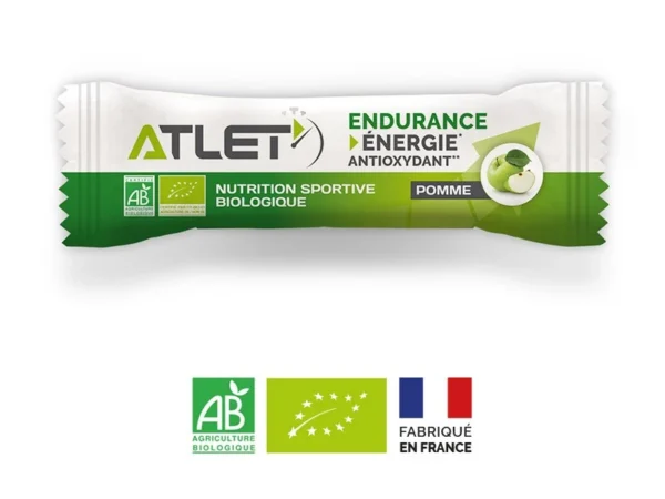 Barre pomme - énergétique biologique 25g