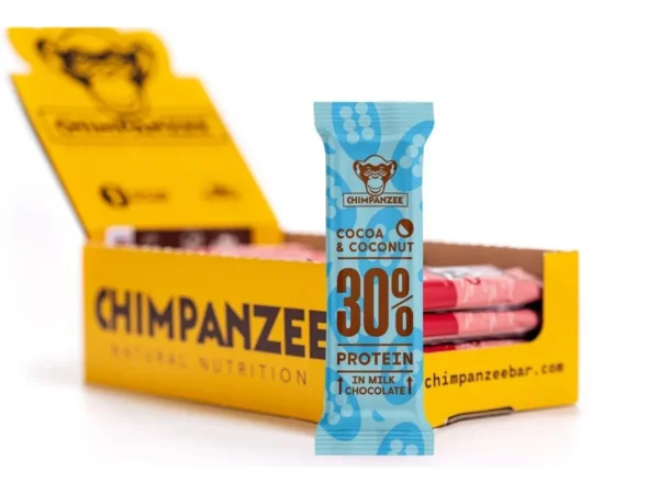 Barres de nutrition cacao et noix de coco Chimpanzee