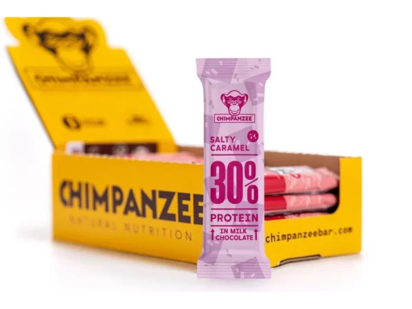 Barres de nutrition caramel salé Chimpanzee