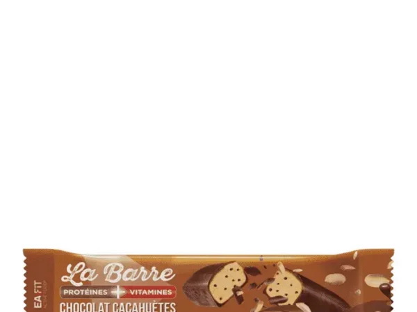 Barres de nutrition protéines et vitamines EA Fit Chocolat Cacahuètes