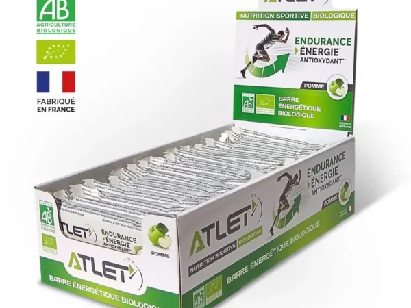 Barres énergétiques pour sportif - 34x25g - Biologiques