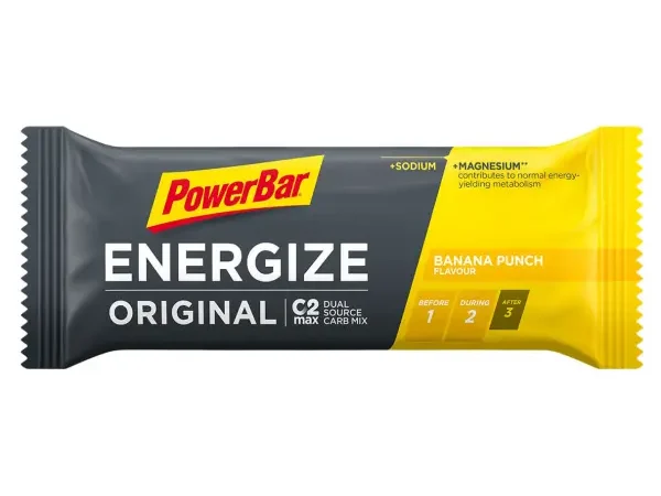 Barres PowerBar Energize C2Max MultiPack 9 packs of 3+1x55gr