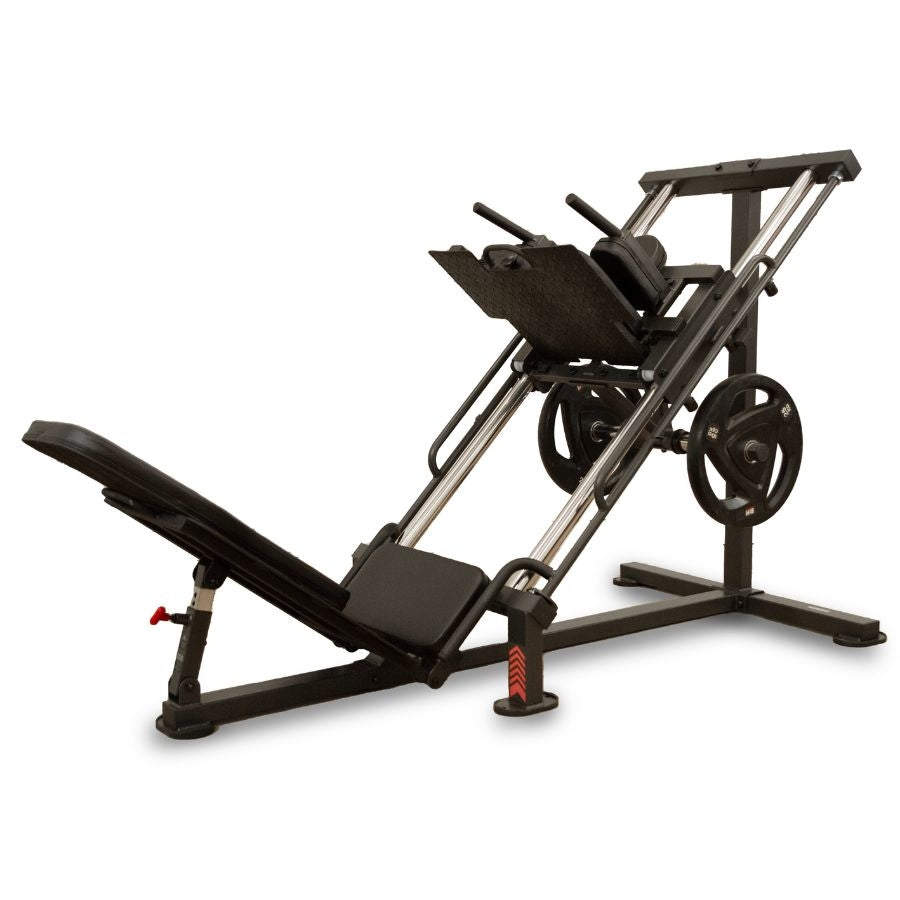 HACK SQUAT - LEG PRESS 45º