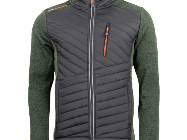 Blouson polaire à empiècements matelassés Peak Mountain Chacha