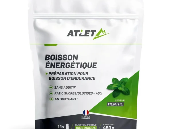 Boisson énergétique Bio Menthe ATLET Nutrition