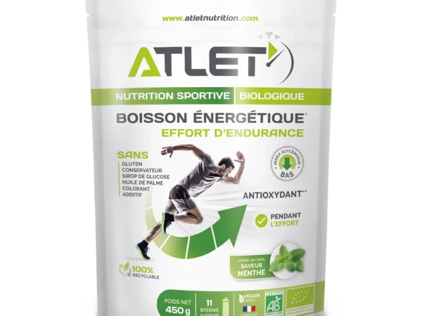 Boisson énergétique menthe bio