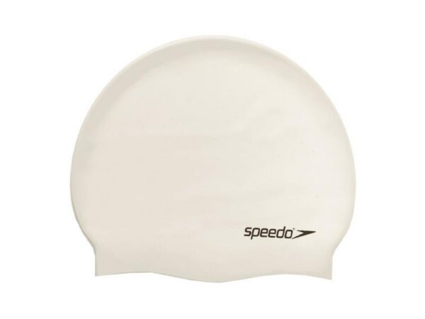 Bonnet De Bain Flat Silicone P12 Blanc - Homme