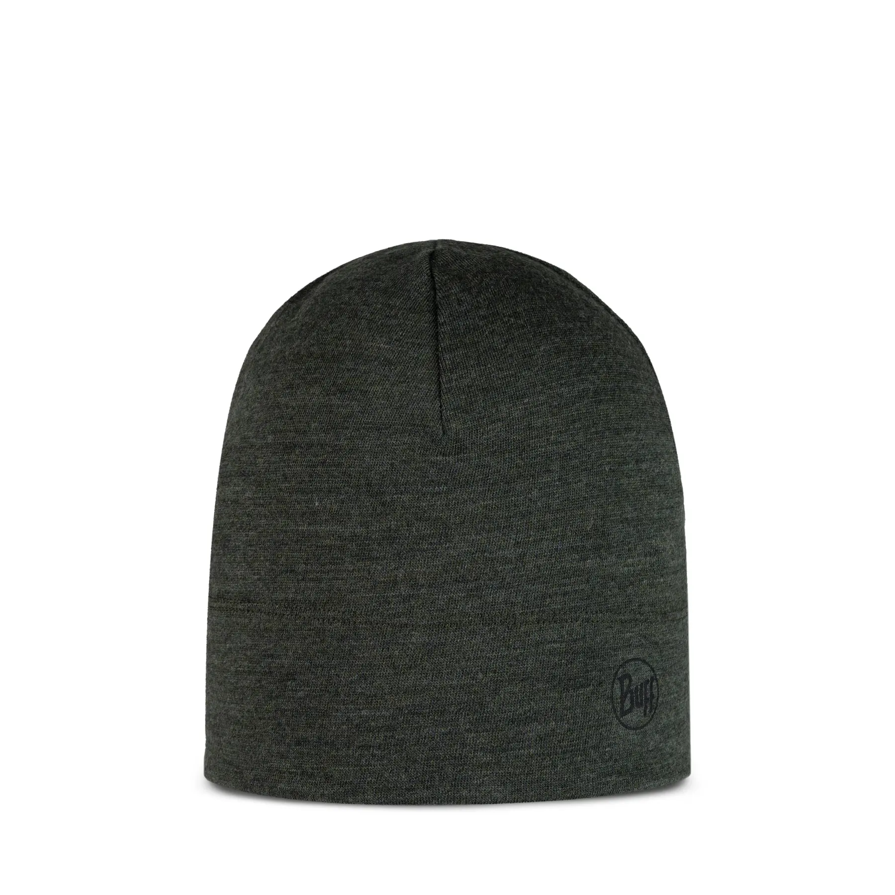 Bonnet mi-épais en laine mérinos Buff Solid