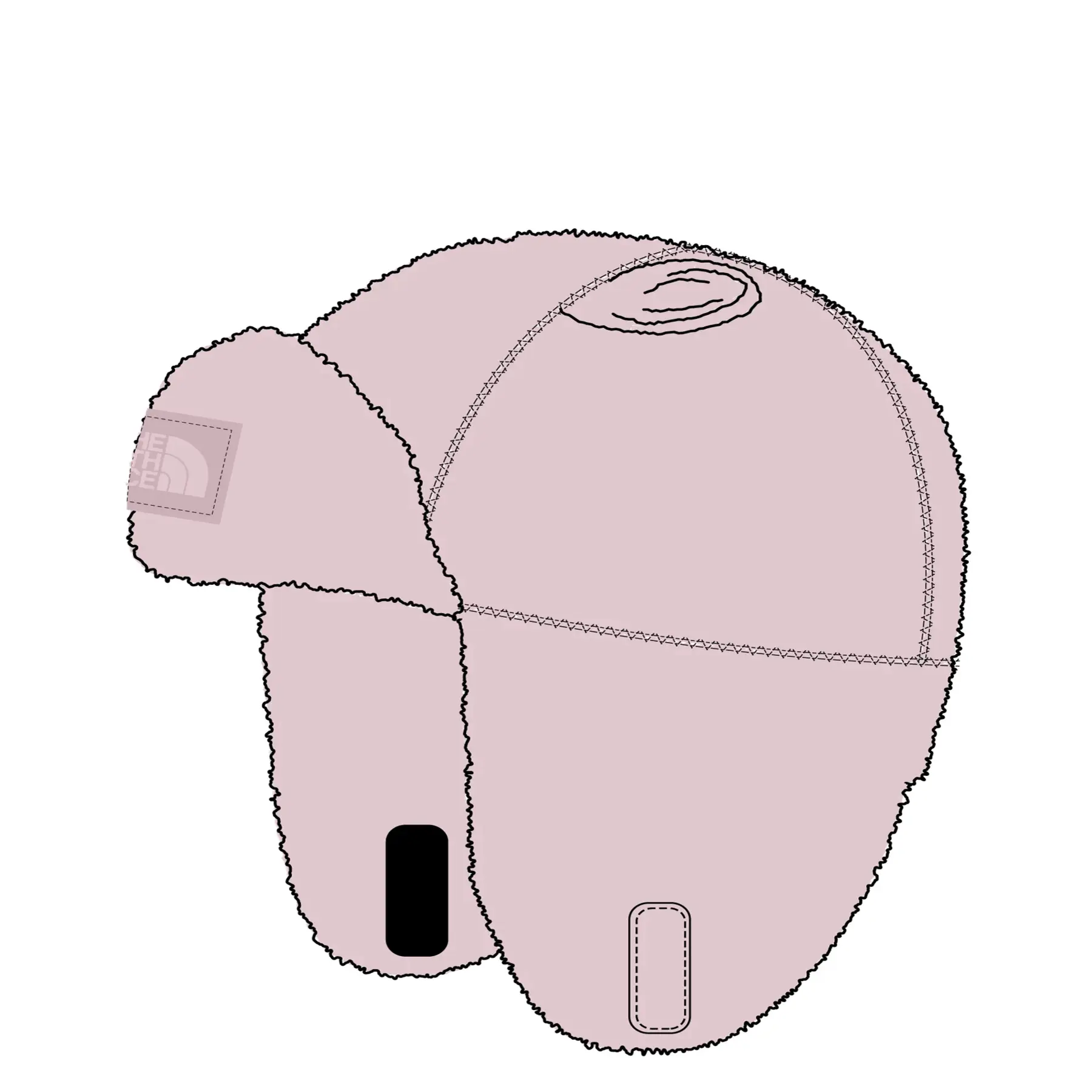 Bonnet trappeur bébé The North Face Bear
