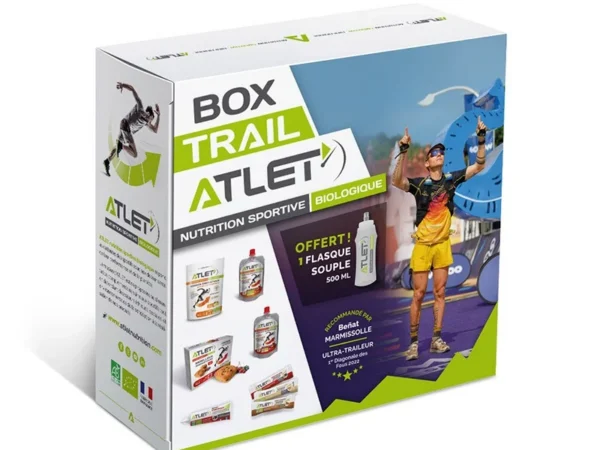 BOX TRAIL ATLET (8 produits + 1 flasque souple 500 ml OFFERTE)
