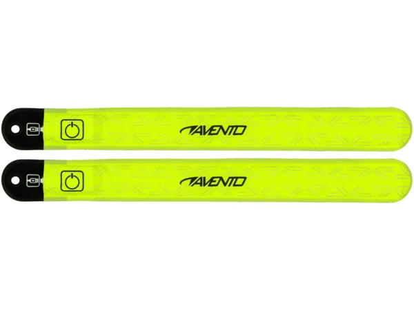 Brassard lumineux LED rechargeables Avento (x2)