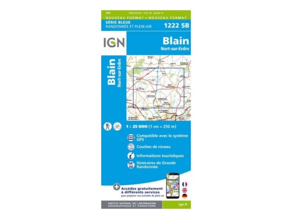 Carte Blain Et Nort-sur-erdre