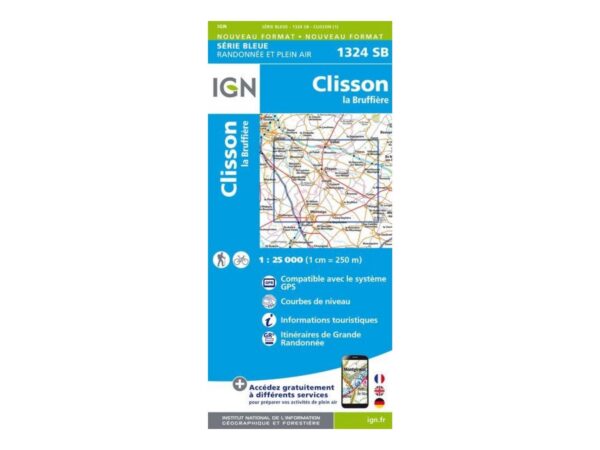 Carte Clisson La Bruffière