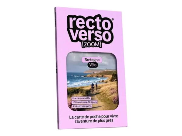 Carte De Poche Zoom Bretagne Vélo