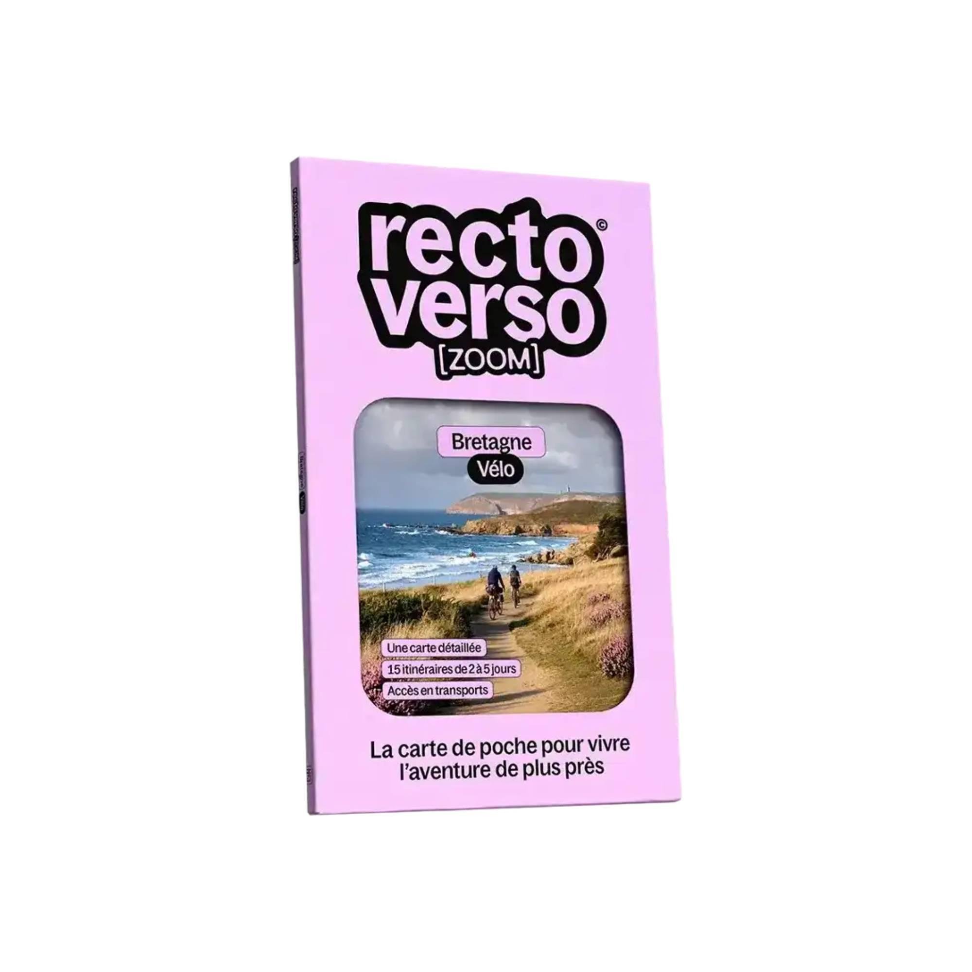 Carte De Poche Zoom Bretagne Vélo