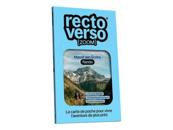 Carte De Poche Zoom Massif Des Écrins Rando