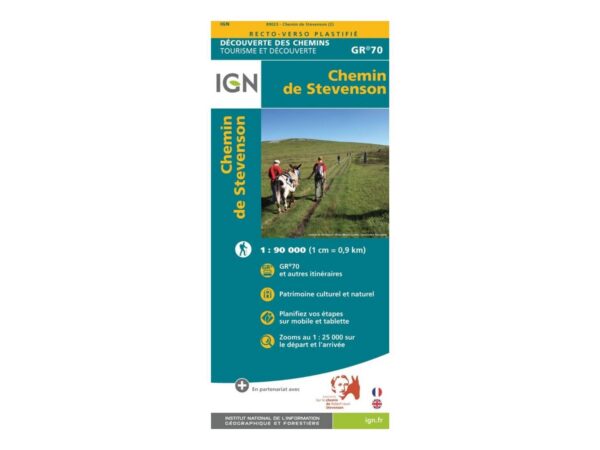 Carte Gr70 - Chemin De Stevenson