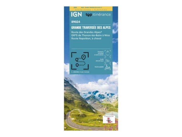 Carte Ign Grande Traversée Des Alpes