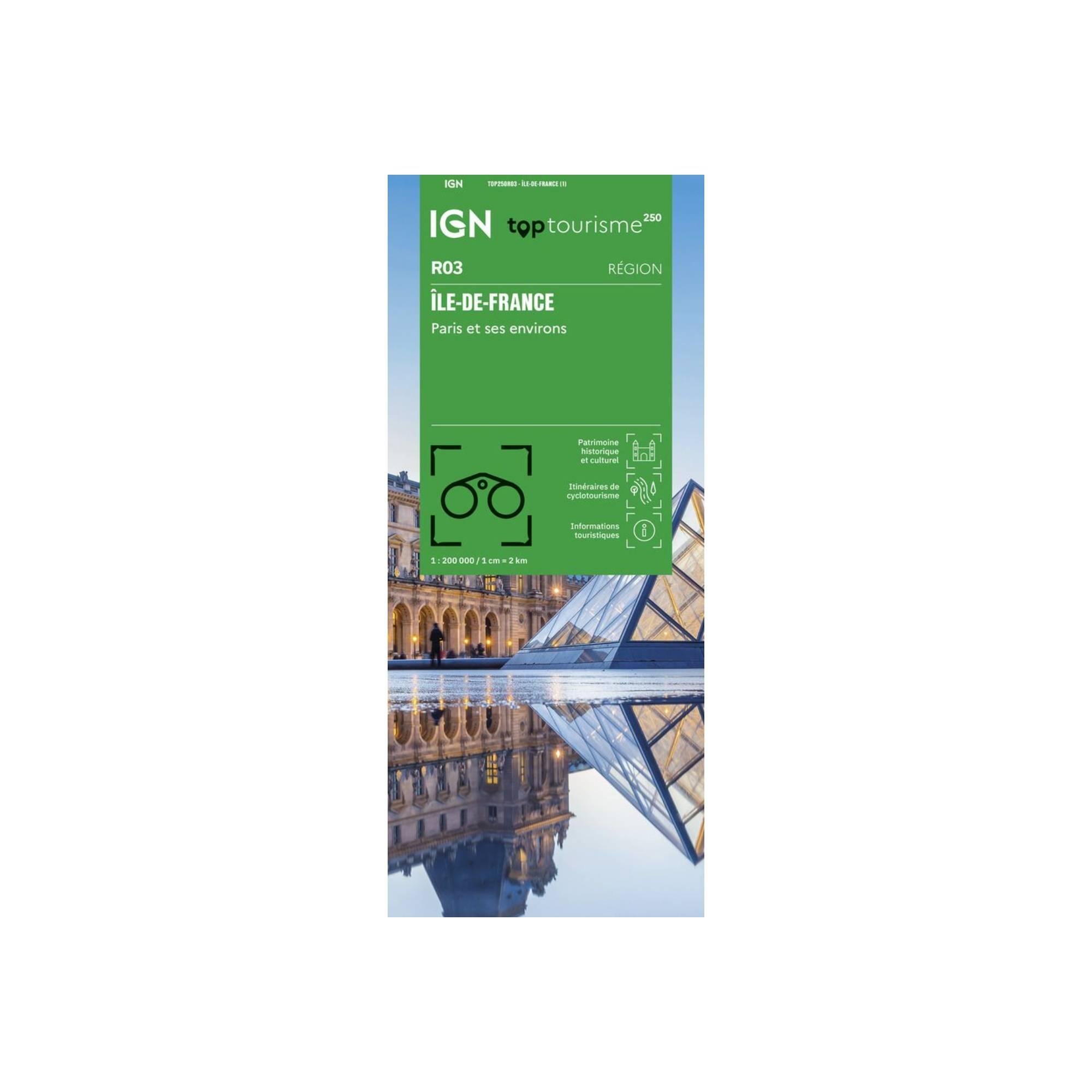 Carte Ign Íle De France Paris Et Ses Environs