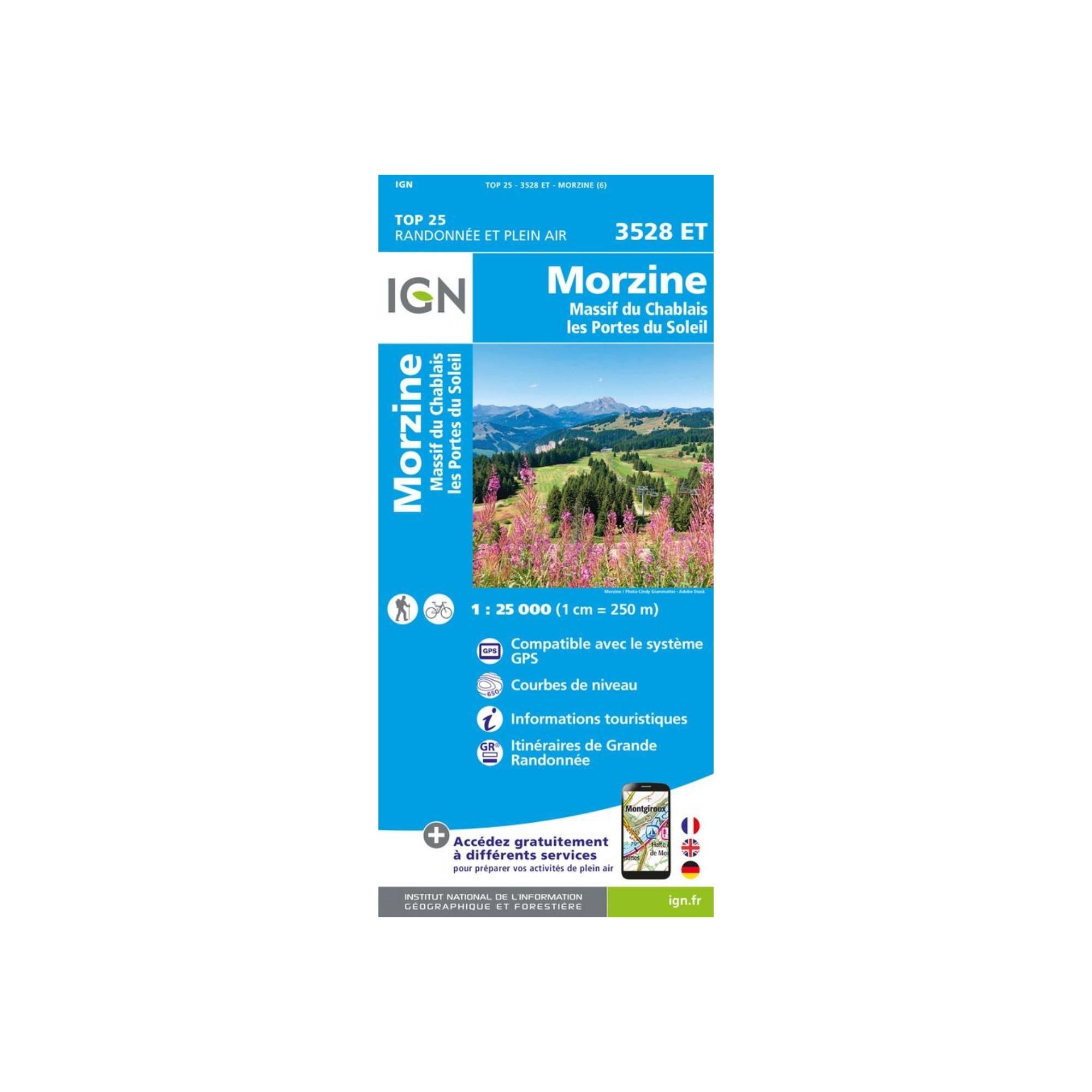 Carte Ign Morzine