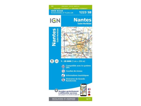 Carte Ign Nantes Saint-herblain
