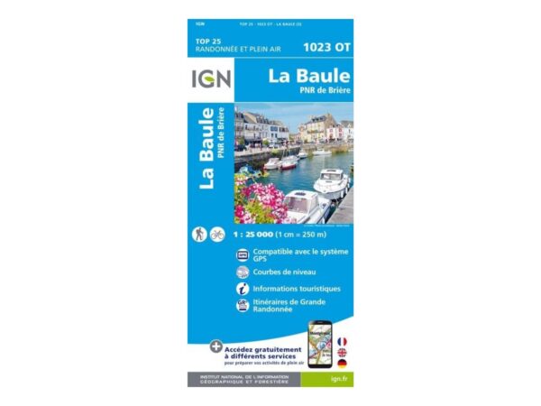 Carte La Baule Parc Et Naturel Régional De Brière