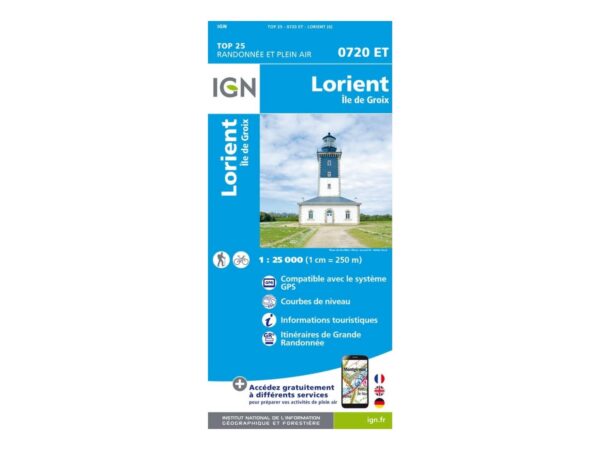 Carte Lorient Et Île De Groix
