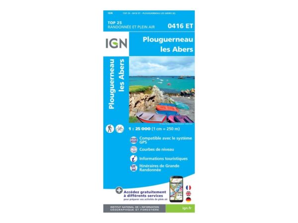 Carte Plouguerneau Et Les Abers
