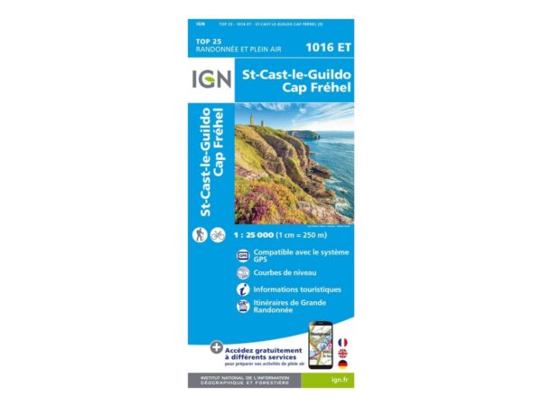 Carte Saint-cast-le-guildo Et Cap Fréhel